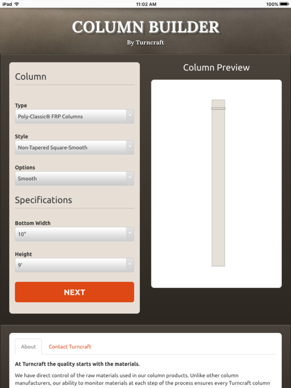 Turncraft Column Builder screenshot 9