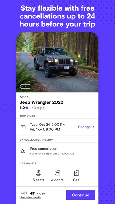Turo — Car rental marketplace screenshot 5