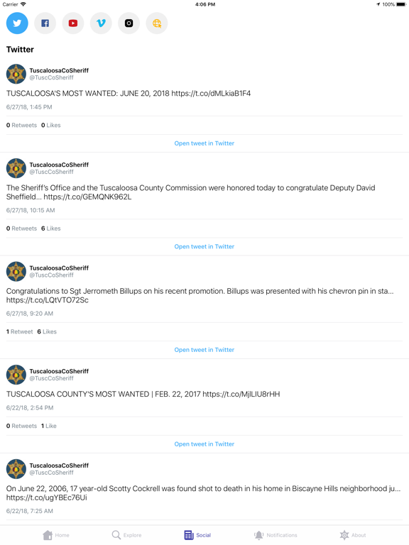 Tuscaloosa County Sheriff screenshot 3