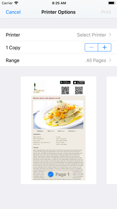 Tuscan Chef - Italian food screenshot 3