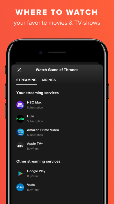 TV Guide: Streaming & Live TV screenshot 1