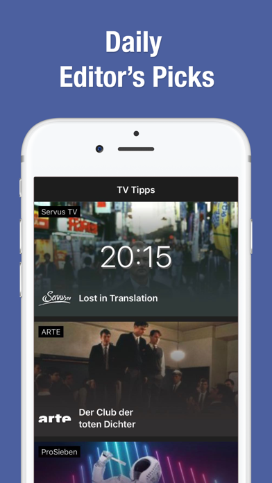 TV Guide & TV Schedule TV.de screenshot 1