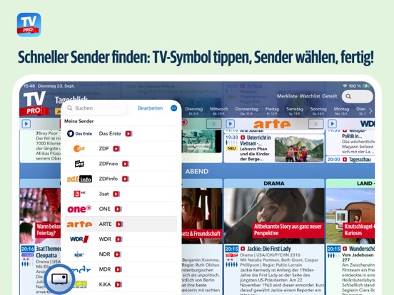 TV Pro TV-Programm + Mediathek screenshot 8
