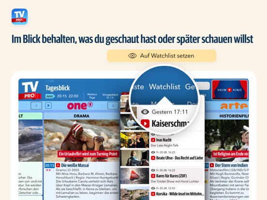 TV Pro TV-Programm + Mediathek screenshot 1
