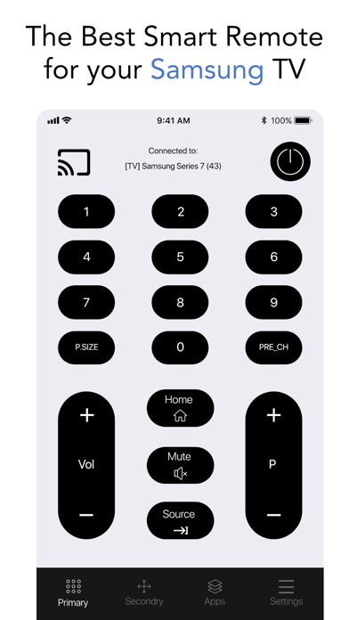 TV Remote for Samsung - Cast screenshot 3