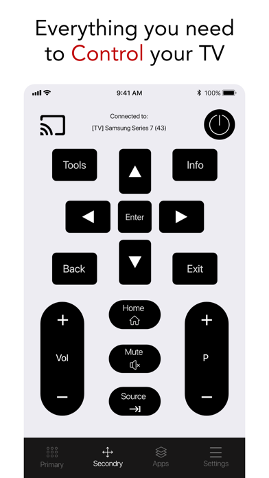 TV Remote for Samsung - Cast screenshot 2