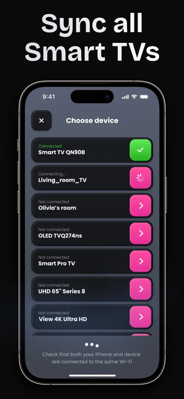 TV Remote Universal - Smart TV screenshot 1