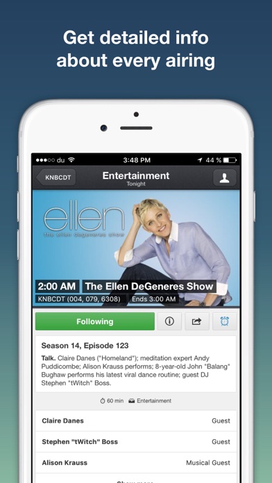 tvgenius.com - US TV Guide screenshot 2