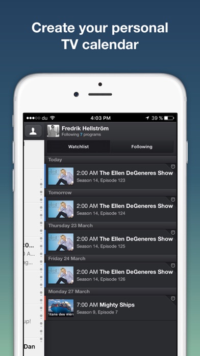 tvgenius.com - US TV Guide screenshot 1