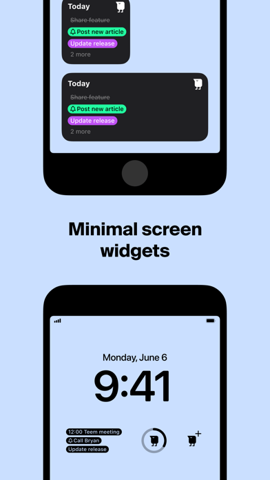 Tweek: Minimal To Do List screenshot 3
