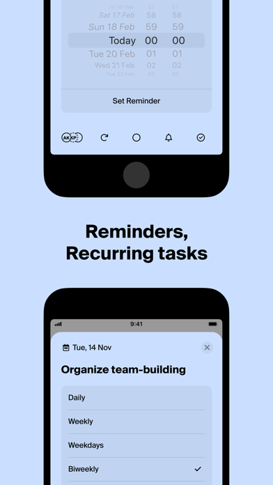 Tweek: Minimal To Do List screenshot 8