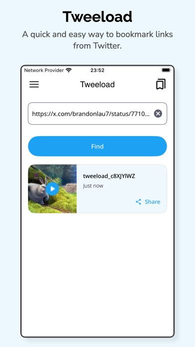 Tweeload - Twitter Video Saver screenshot 3