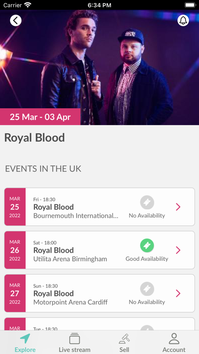 Twickets screenshot 5