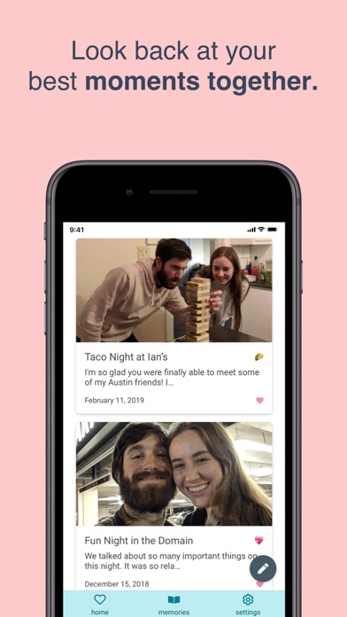 Twig - Journal for Couples screenshot 3