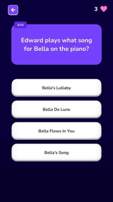 Twilight Quiz screenshot 4
