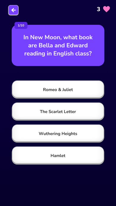 Twilight Quiz screenshot 3