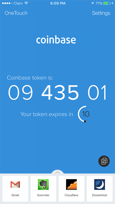 Twilio Authy screenshot 2