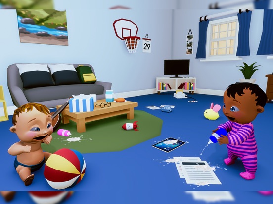Twin Babysitter Daycare Sim 3D screenshot 8