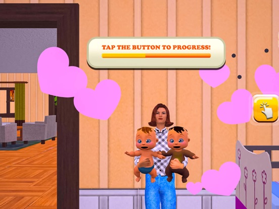 Twin Babysitter Daycare Sim 3D screenshot 5