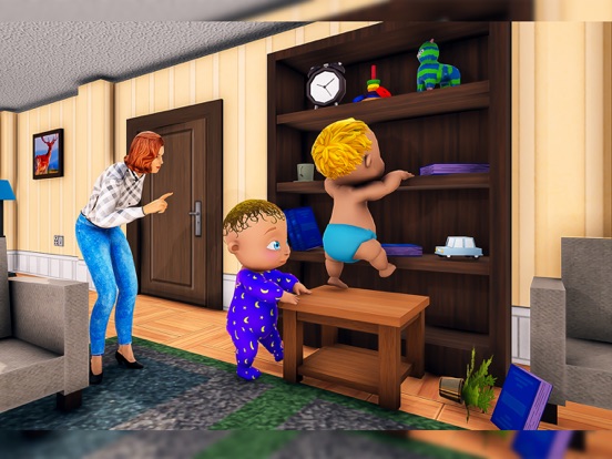 Twin Babysitter Daycare Sim 3D screenshot 9