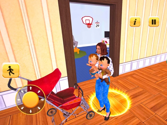 Twin Babysitter Daycare Sim 3D screenshot 3