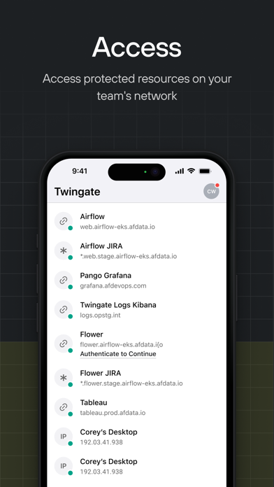 Twingate screenshot 2