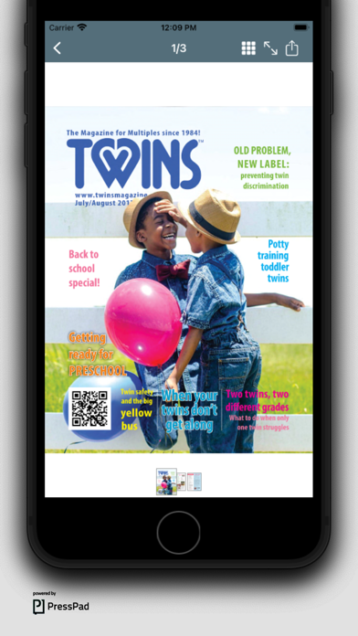 Twins Magazine screenshot 1