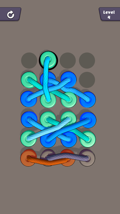Twisted Puzzle 3D - Sort Ropes screenshot 1