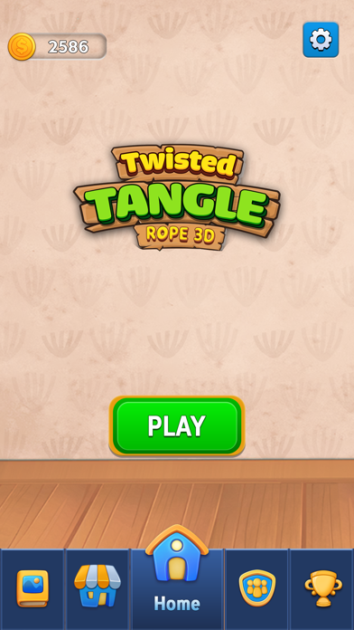 Twisted Puzzle Tangle Rope 3D screenshot 1
