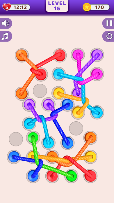 Twisted Tangle Rope: Knots 3D screenshot 4