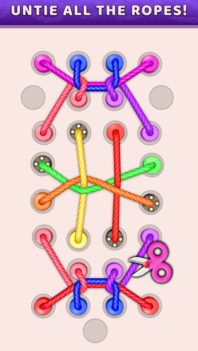 Twisted Tangle Rope: Knots 3D screenshot 3