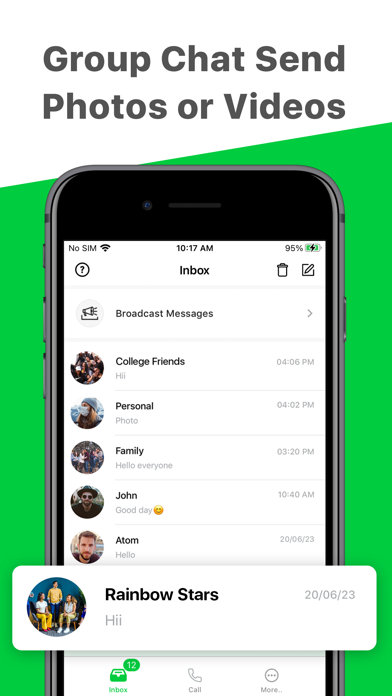 TXT App Phone Now screenshot 1