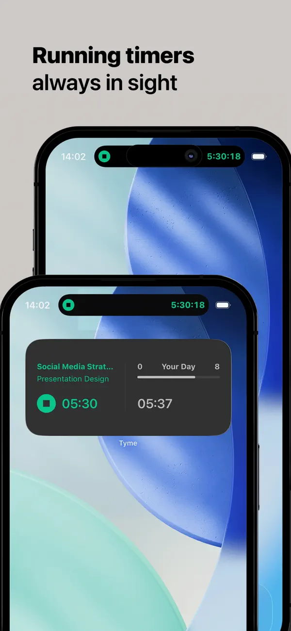 Tyme | Time Tracking screenshot 1