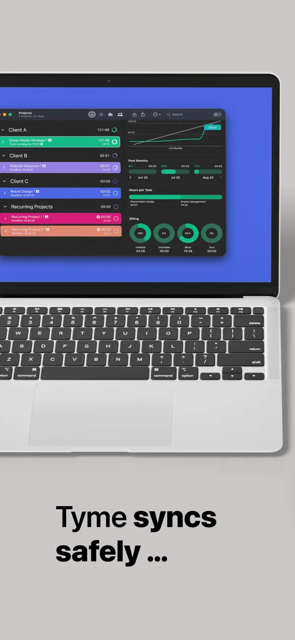 Tyme | Time Tracking screenshot 4