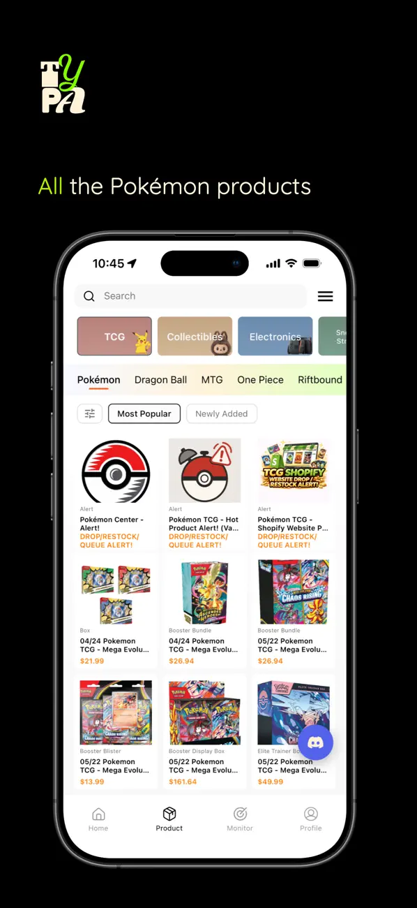 TYPA - Restock Tracker screenshot 3