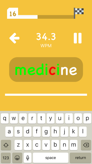 Type Flash - typing game screenshot 1