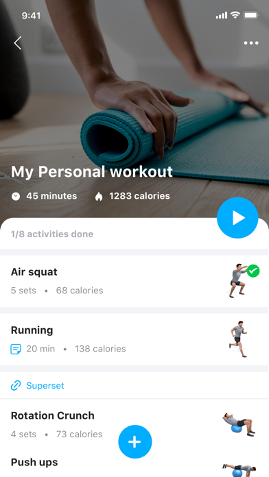 Type S fitness screenshot 3