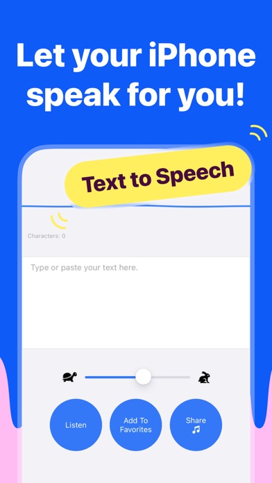 Type & Speak - Text to Speech screenshot 5