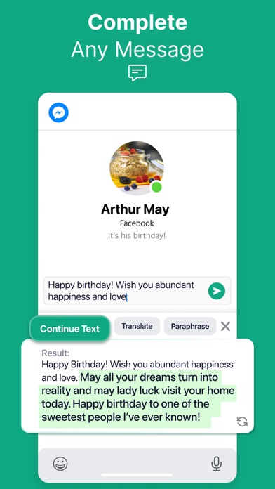 TypeAI: AI Keyboard & Writer screenshot 1