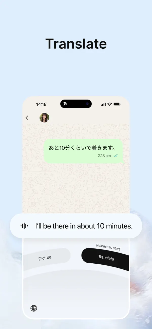 Typeless: AI Voice Keyboard screenshot 1