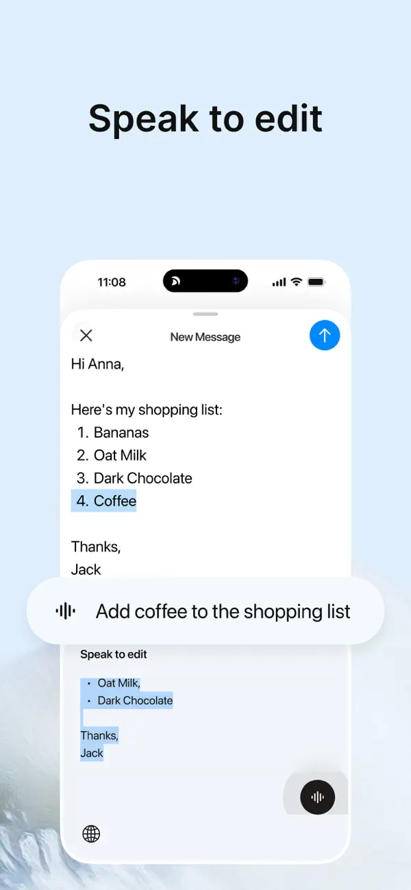 Typeless: AI Voice Keyboard screenshot 2