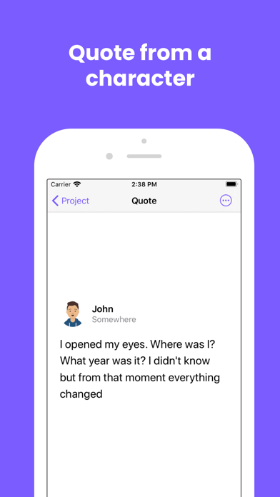 TypeStory screenshot 2