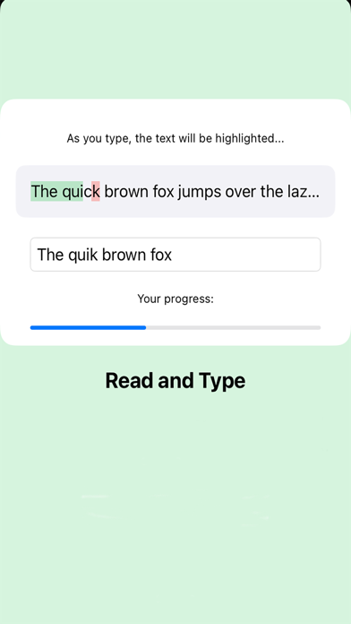 TypeToRead - Typing by Reading screenshot 3