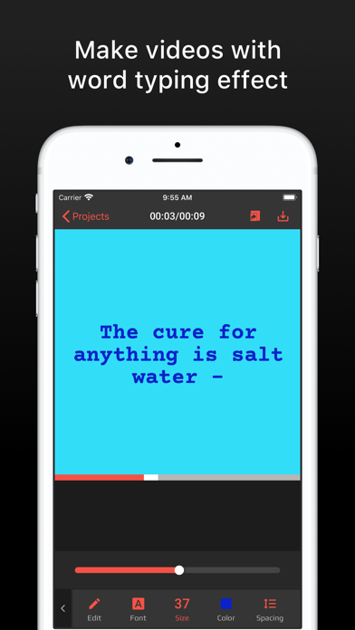 Typewriter: Typing Video Maker screenshot 6
