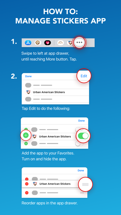 Typical American Stickers screenshot 1