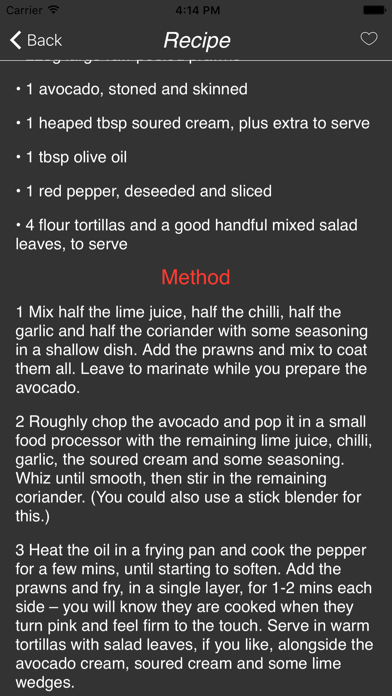 Typical Mexican foods screenshot 3