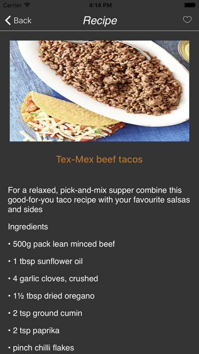 Typical Mexican foods screenshot 4