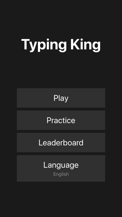 Typing King (Typing practice) screenshot 3