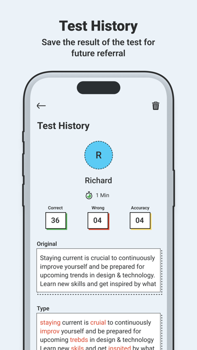 Typing Practice Master screenshot 1