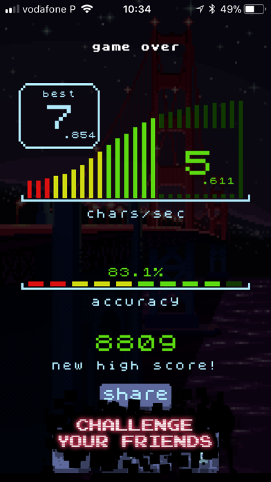 Typing Rush Master screenshot 1